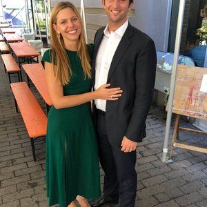 Reformation Gavin dress, emerald